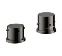 Hansgrohe hansgrohe Kit de montage Axor Starck 2-L-BW-Rand avec thermostat, bleu poli vc Quantité:1