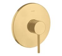 Hansgrohe hansgrohe Kit de montage Axor Starck encastré, avec poignée à goupille, 1 voie, finition brossée optique Quantité:1