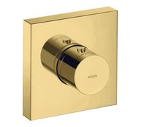 hansgrohe AXOR Starck ShowerCollection Thermostat de douche à encastrer 12x12 DN20, 10755990, Couleur: Optique en or poli