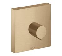 Hansgrohe hansgrohe Kit de montage Axor Starck vanne d'arrêt encastrée, carré, bronze brossé Quantité:1