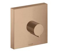 Hansgrohe hansgrohe Kit de montage Axor Starck vanne d'arrêt encastrée, carré, or rouge brossé Quantité:1