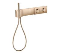 Hansgrohe hansgrohe Kit de montage complet Axor Edge UP-Thermostat, 3 voies, chromé poli, or rose Quantité:1
