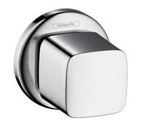 Hansgrohe hansgrohe Kit de montage complet Metris vanne d'arrêt encastrée E, DN 15/20, chrome Quantité:1