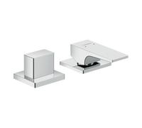 Hansgrohe hansgrohe Kit de montage complet Metropol 2-L-bord de baignoire EHM, avec levier, chromé Quantité:1