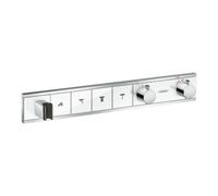 Hansgrohe RainSelect 15357400 chromé blanc pour 4 consommateurs