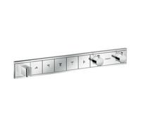 Hansgrohe Thermostat de douche RainSelect 15358000 chromé encastré pour 5 fonctions
