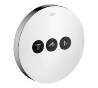 Hansgrohe hansgrohe Kit de montage complet ShowerSelect encastré, 3 sorties, rond, nickel brossé Quantité:1