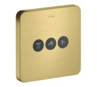 Hansgrohe hansgrohe Kit de montage complet ShowerSelect encastré, 3 sorties, Softcube, laiton brossé Quantité:1