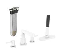 Hansgrohe hansgrohe Kit de montage Finoris 4-L-BW-Rand-Arm., avec sBox, blanc mat Quantité:1