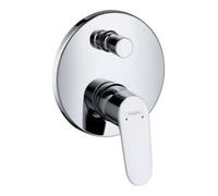 Hansgrohe hansgrohe Kit de montage Focus mitigeur baignoire encastré, avec sécurité, chrome Quantité:1