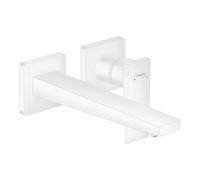 Hansgrohe hansgrohe Kit de montage Metropol Mitigeur lavabo encastré, avec levier, bec 225 mm, blanc mat Quantité:1