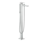 hansgrohe Metropol mitigeur monocommande de bain, sur pied, poignée de levier, saillie de 235mm, 32532000, Couleur: chrome
