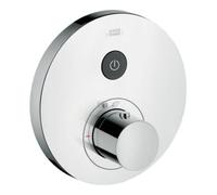 Hansgrohe hansgrohe Kit de montage prêt à l'emploi ShowerSelect UP-THM, 1 voie, rond, nickel brossé Quantité:1