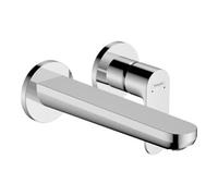 Hansgrohe hansgrohe Kit de montage prêt à poser Rebris S UP-EHM, pour montage mural, avec sortie 200 mm, chromé Quantité:1