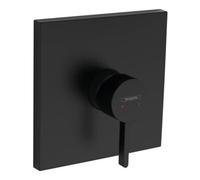 Hansgrohe hansgrohe Kit de montage prêt Finoris Mitigeur encastré douchette, 1 jet, noir mat Quantité:1