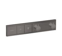 Hansgrohe hansgrohe Kit de montage RainSelect UP-THM, 2 sorties, chrome noir brossé Quantité:1