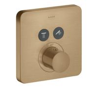 Hansgrohe hansgrohe Kit de montage ShowerSelect UP-THM, 2 sorties, Softc, bronze brossé Quantité:1