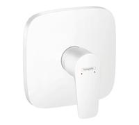 hansgrohe Talis E mitigeur de douche Ã levier unique encastrÃ©, Coloris: blanc mat - 71765700
