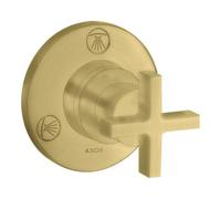 Hansgrohe hansgrohe Kit de montage Trio/Quattro encastré avec croix, brossé br Quantité:1