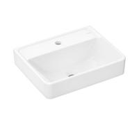 Hansgrohe hansgrohe Lavabo à main Xanuia Q 500x390mm, avec robinet, sans trop-plein, blanc Quantité:1