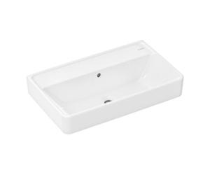 Hansgrohe hansgrohe Lavabo Xanuia Q Compact 650x390mm, sans robinet, avec trop-plein, SC, blanc Quantité:1