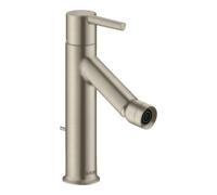 Hansgrohe hansgrohe Mélangeur monocommande bidet Axor Starck A 104 mm, m HG, tirette, inox brossé Quantité:1