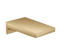 Hansgrohe hansgrohe Metropol Bec de baignoire mural, sortie 185 mm, bronze brossé Quantité:1