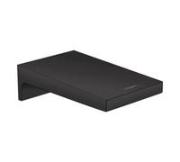 hansgrohe bec de Metropol 32543670 saillie 185 mm, fixation murale, noir mat