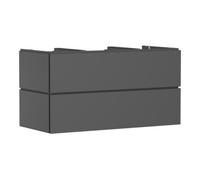 Hansgrohe hansgrohe Meuble sous lavabo Xilesa E 2 SBK o PuO, 1180x550 mm, ardoise grise Quantité:1