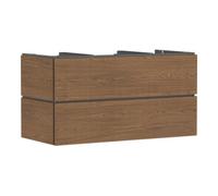 Hansgrohe hansgrohe Meuble sous lavabo Xilesa E 2 tiroirs sans Push-to-Open, 1180x550mm, chêne clair Quantité:1