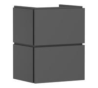 Hansgrohe hansgrohe Meuble sous lavabo Xilesa E 480x380mm, 2 tiroirs, pour HWB, avec PoU, coulissant mâle Quantité:1