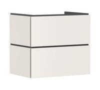 Hansgrohe hansgrohe Meuble sous lavabo Xilesa E 680x470mm, 2 tiroirs, pour lavabo, avec poignée, sans miroir Quantité:1