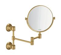 hansgrohe AXOR Miroir de rasage Montreux AXOR, 42090250, Couleur: Optique or brossé