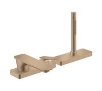 Hansgrohe Mitigeur de baignoire Axor Citterio C 49430310 3 trous monocommande sBox Or rouge brossé