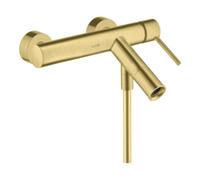 Hansgrohe hansgrohe Mitigeur baignoire Axor Starck AP, bec 200 mm, poignée à broche, brossé Quantité:1