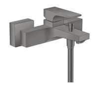 hansgrohe Metropol mitigeur monocommande de bain, montage en saillie, poignée à levier, saillie de 180mm, 32540340, Couleur: noir brossé