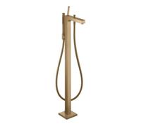 Hansgrohe hansgrohe Mitigeur bain monocommande Axor Citterio A 200 mm, sol, avec poignée à broche, bronze brossé Quantité:1