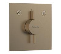 hansgrohe DuoTurn E mitigeur 75417140 encastré, pour 2 Verbraucher , bronze brossé