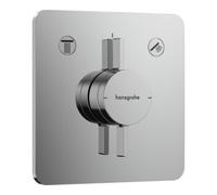 Hansgrohe hansgrohe Mitigeur DuoTurn Q UP, pour 2 utilisateurs, chrome Quantité:1