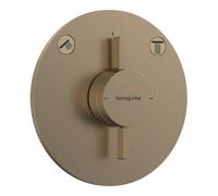 Hansgrohe Duoturn S Mitigeur encastré pour 2 fonctions bronze brossé 75418140