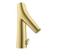 Hansgrohe hansgrohe Mitigeur électronique de lavabo Axor Starck Organic avec régulation temp., à piles, brossé br Quantité:1