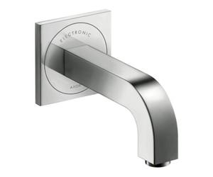 Hansgrohe hansgrohe Mitigeur électronique lavabo Axor Citterio encastré, bec 161 mm, chrome noir brossé Quantité:1