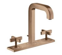 Hansgrohe hansgrohe Mitigeur lavabo 3 trous 170 Axor Citterio avec A 140 mm, mitigeur, tirette, chromé, bec orientable Quantité:1