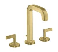 Hansgrohe hansgrohe Mitigeur lavabo 3 trous 170 Axor Citterio avec bec 140 mm, levier H, tirette, rosé, b b Quantité:1