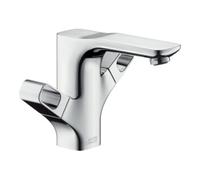 Hansgrohe hansgrohe Mitigeur lavabo à deux poignées 120 Axor Urquiola, bec 139 mm, avec vidage, chrome Quantité:1