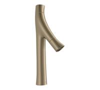 hansgrohe AXOR Starck Mitigeur de lavabo organique à 2 poignées 170, sans timon, pour lavabos, 12012820, Couleur: Nickel brossé