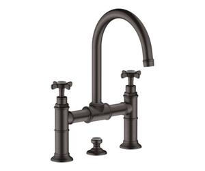 Hansgrohe hansgrohe Mitigeur lavabo à deux poignées 220 Axor Montreux A 175 mm, croix, tirette, bleu Quantité:1