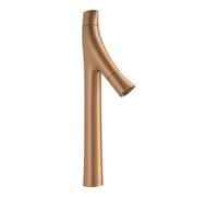 Hansgrohe AXOR Starck Mitigeur de lavabo biologique à 2 poignées 240, sans timon, pour lavabos, Coloris: Bronze brossé - 12013140