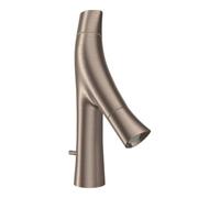 Hansgrohe hansgrohe Mitigeur lavabo à deux poignées 80 Axor Starck Organic A 116 mm, avec tirette, nickel brossé Quantité:1