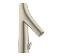Hansgrohe hansgrohe Mitigeur lavabo électronique Axor Starck Organic avec régulation temp., alim. secteur, nickel brossé Quantité:1